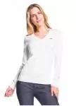 pulls lacoste femmes 2019U plus epais velours reduction sur glissiere blanc